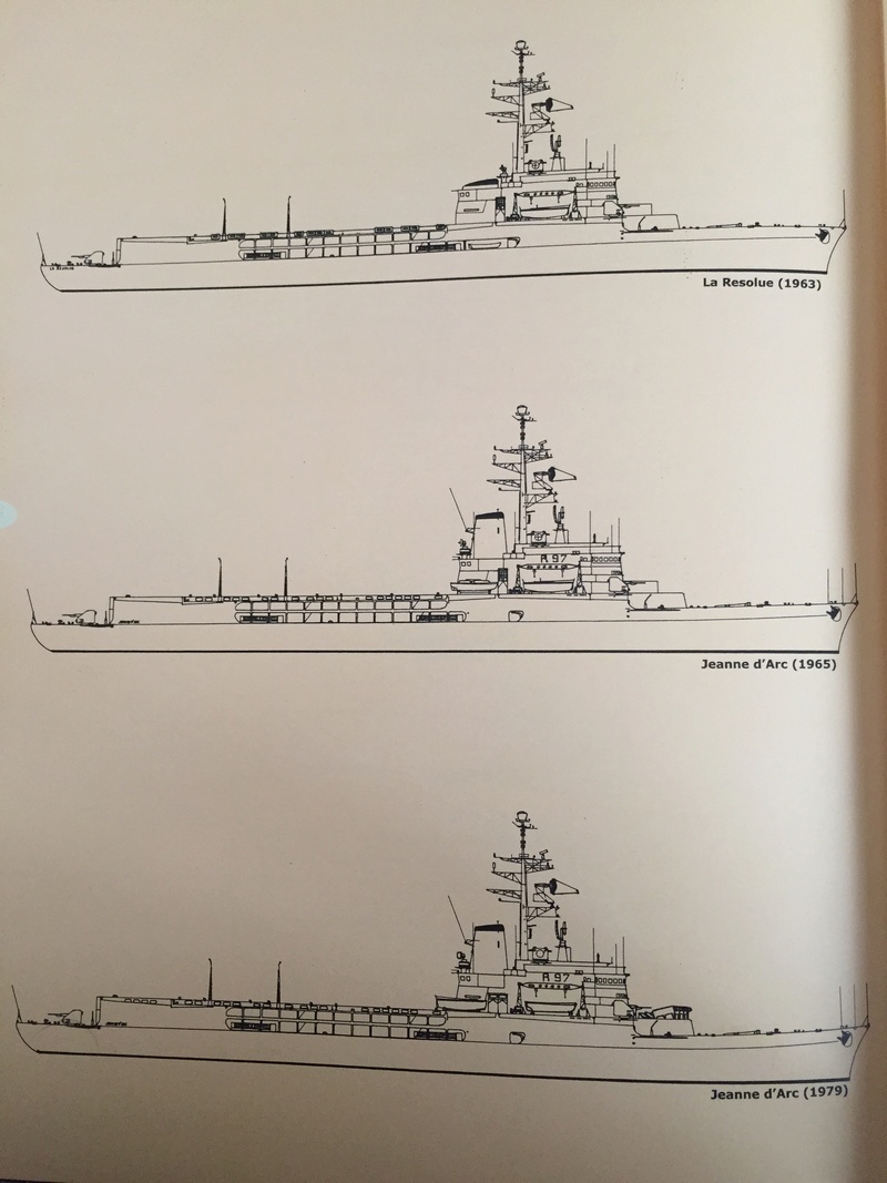 Croiseur porte-Hélicoptères R97 JEANNE D ARC  ... Version début de carrière ...  Réf 1006 Img_8519