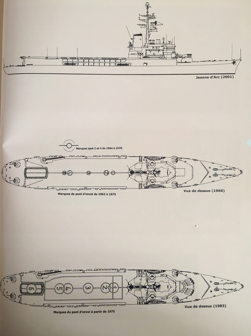 Croiseur porte-Hélicoptères R97 JEANNE D ARC  ... Version début de carrière ...  Réf 1006 Img_8521