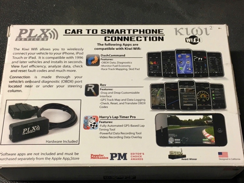 Interfaccia PLX Kiwi 2 Wifi per iPhone Diagnosi OBD2 S-l16012