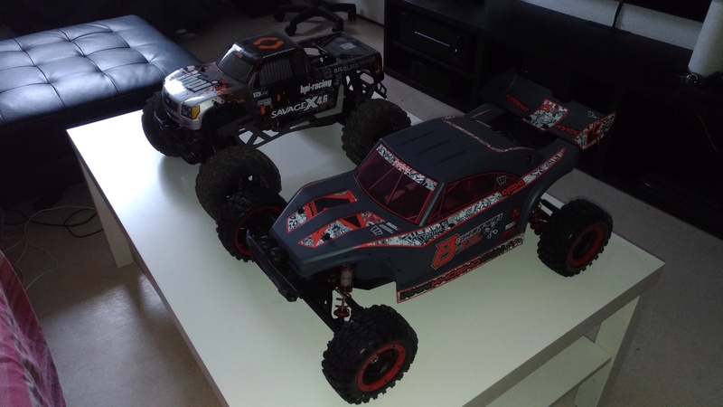 Mon nouveau jouet "Kyosho Scorpion B-XXL Nitro 1/7" P_201818