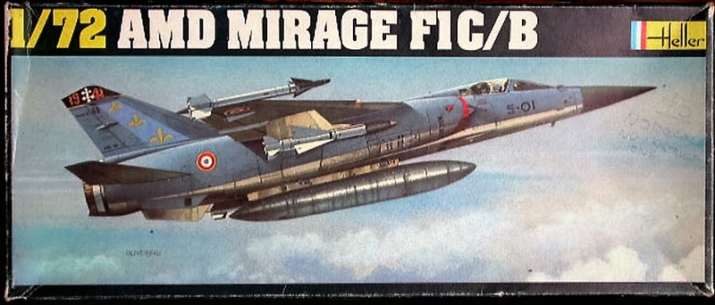 DASSAULT MIRAGE F1 B & C 1/72ème Réf 258 Mirage20