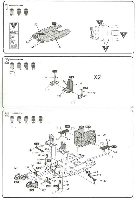 BELL UH-1N IROQUOIS 1/48ème Réf 80413 Uh-1n813