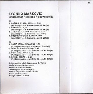 Zvonko Markovic - Diskografija  1986-111