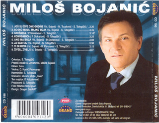 Milos Bojanic  - Diskografija 2002_z13
