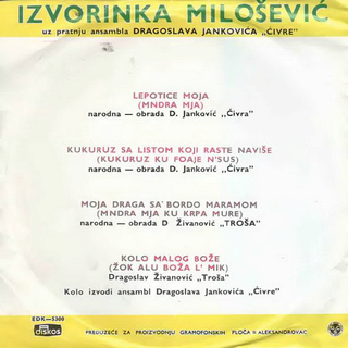 Izvorinka Milosevic - Diskografija  Izvori11