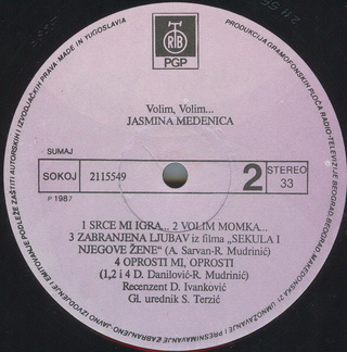 Jasmina Medenica - Diskografija  R-202917