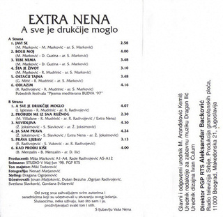 Extra Nena ( Snezana Beric ) - Diskografija  R-211864