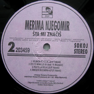 Merima Kurtis Njegomir - Diskografija  R-220734