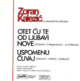  Zoran Kalezic - Diskografija R-340711