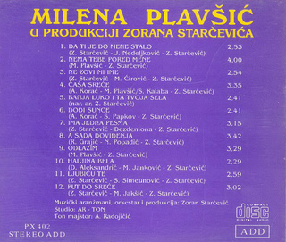 Milena Plavsic - Diskografija R-343611