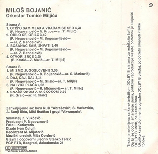 Milos Bojanic  - Diskografija R-374212