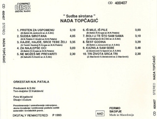 Nada Topcagic - Diskografija R-420810