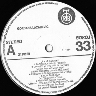 Gordana Lazarevic - Diskografija R-467123