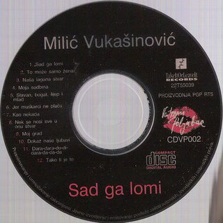 Milic Vukasinovic - Diskografija  R-578713