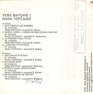 Nada Topcagic - Diskografija R-766014