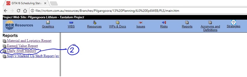 How to access CDR "Construction Daily Report" Dailyr10