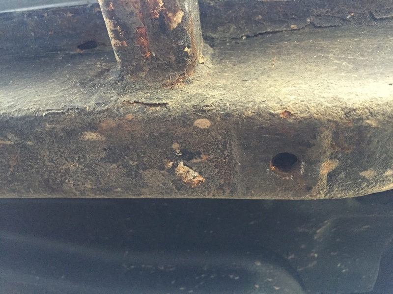 Avis sur 1303 cab avec corrosion perforante sur un longeron Image13