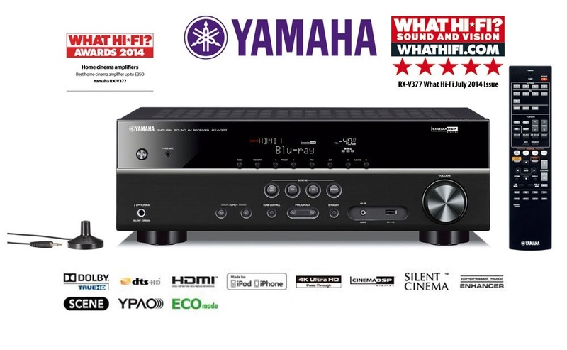 Yamaha RX-V377 5.1Ch Av Receiver (Sold Out) 37710