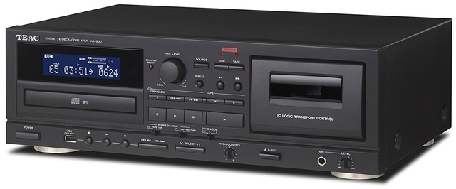 TEAC AD-850 CD Player And Cassette Deck With USB 61hnj310