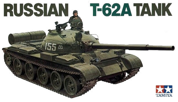T-62A Russian Tank [Tamiya 1.35 N°MM208]  Boxart10