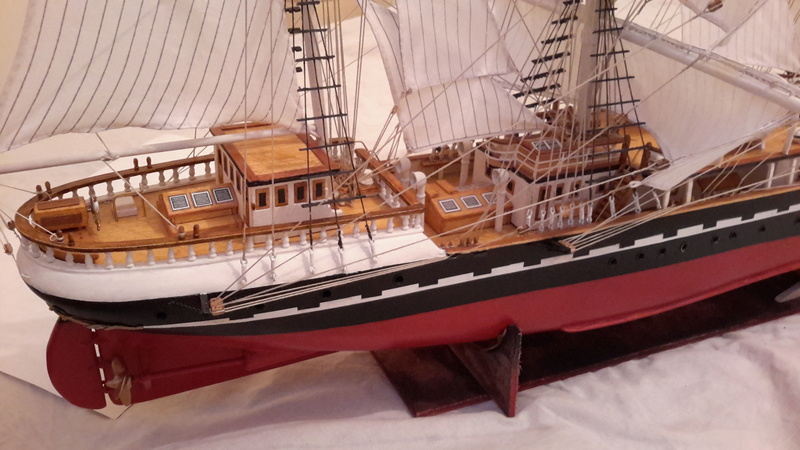 le belem maquette soclaine ech 1/75