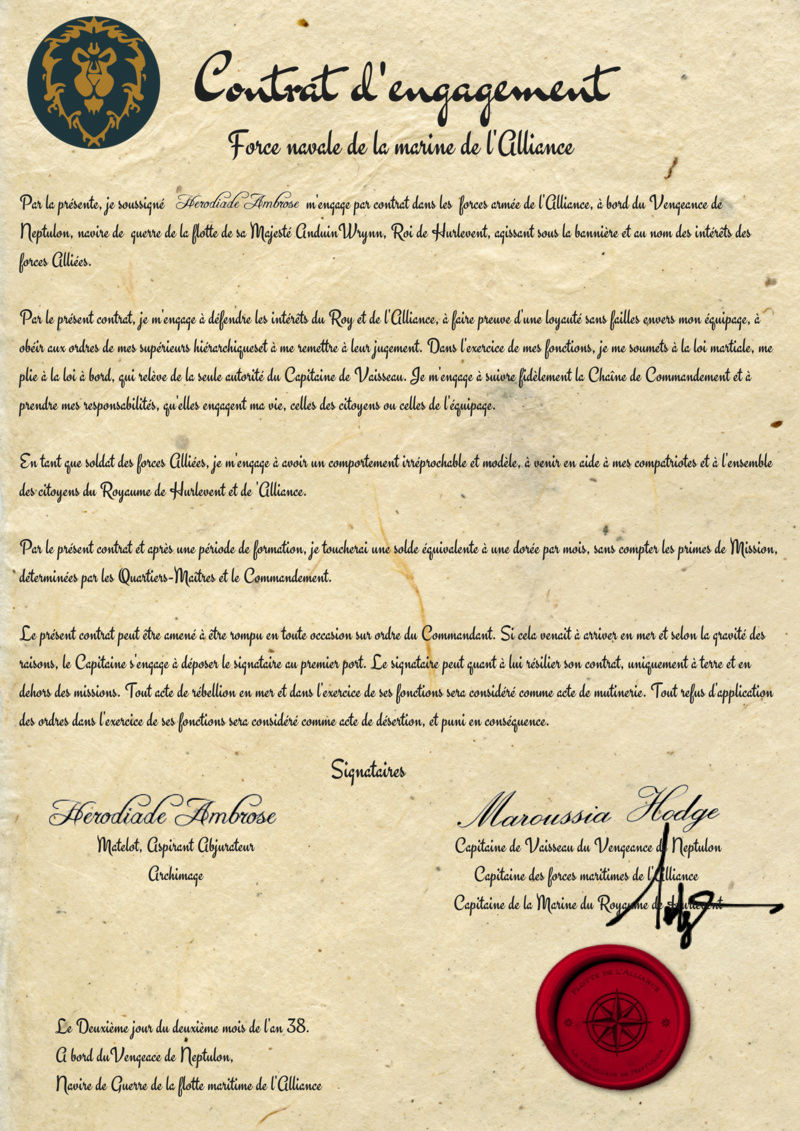Contrat d'engagement d'Hérodiade Ambrose Savonn14