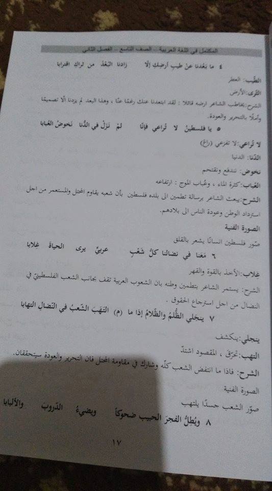 شرح قصيدة بعد الفراق كاملة بالتفصيل 251