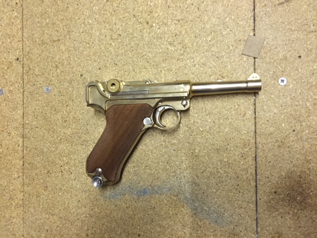 Marushin gold Luger P08  Image610