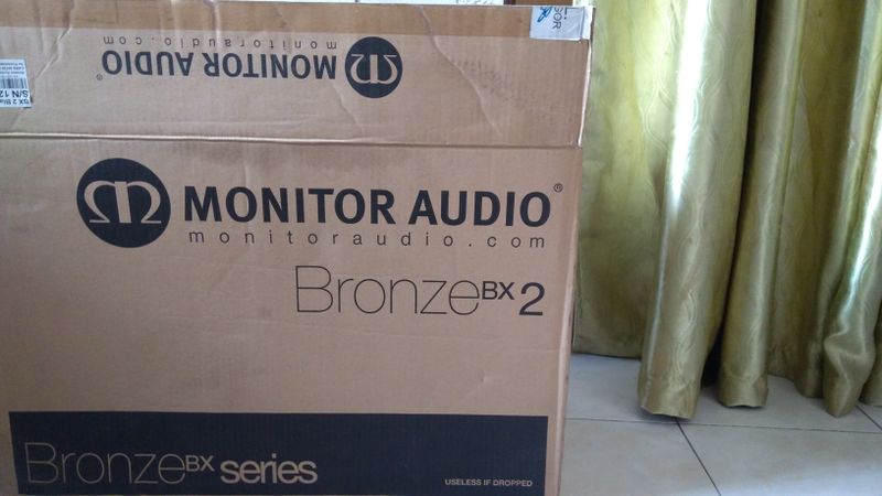 Monitor Audio Bronze BX2 and Monitor Audio Bronze Centre Speaker (used) Img_2024
