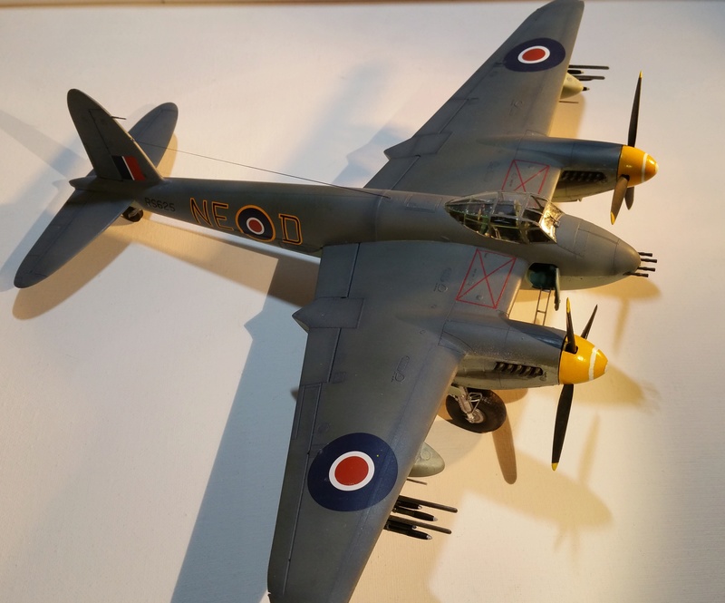 [Tamiya] De Havilland Mosquito MkVI    1/48  20180321