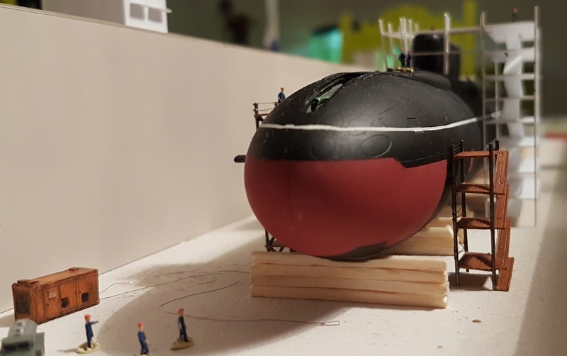 K551 "Vladimir Monomach" (classe Boreï SSBN) 1/350 20180313