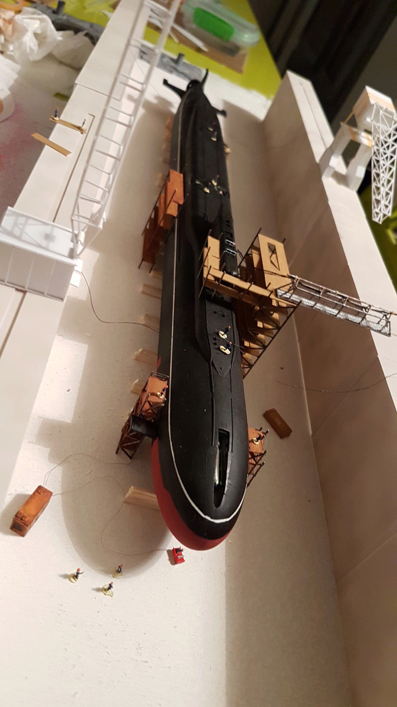 K551 "Vladimir Monomach" (classe Boreï SSBN) 1/350 20180317