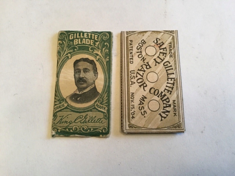 lames gillette 1905 1906 "early seals" Kj111