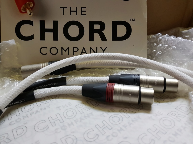 SOLD - Chord Anthem REFERENCE - XLR Interconnects (1 meter) 20180129