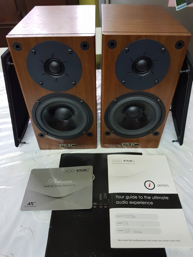SOLD PMC DB1i - Studio Monitor Stereo Speaker (Walnut)  20180411