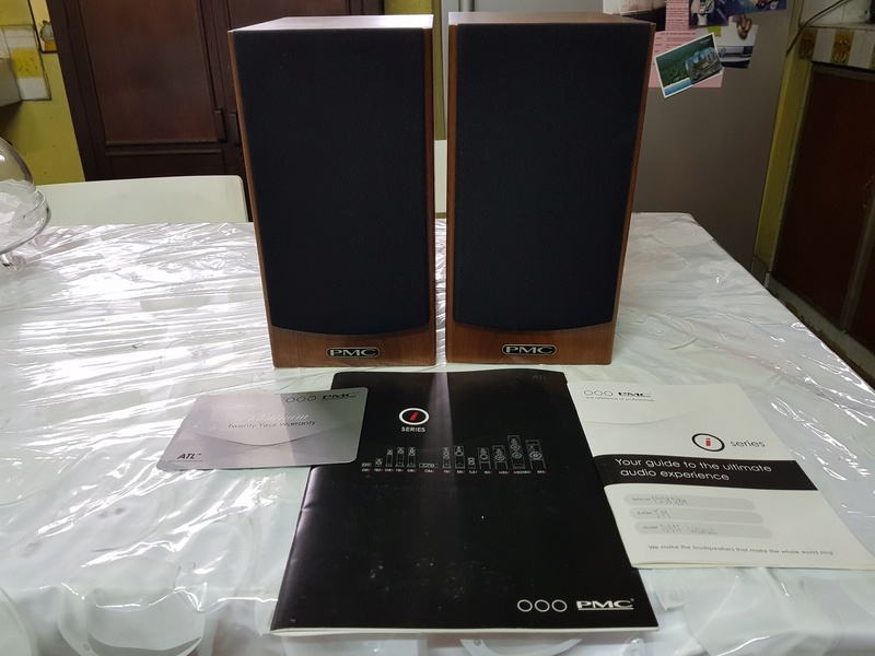 SOLD PMC DB1i - Studio Monitor Stereo Speaker (Walnut)  20180412