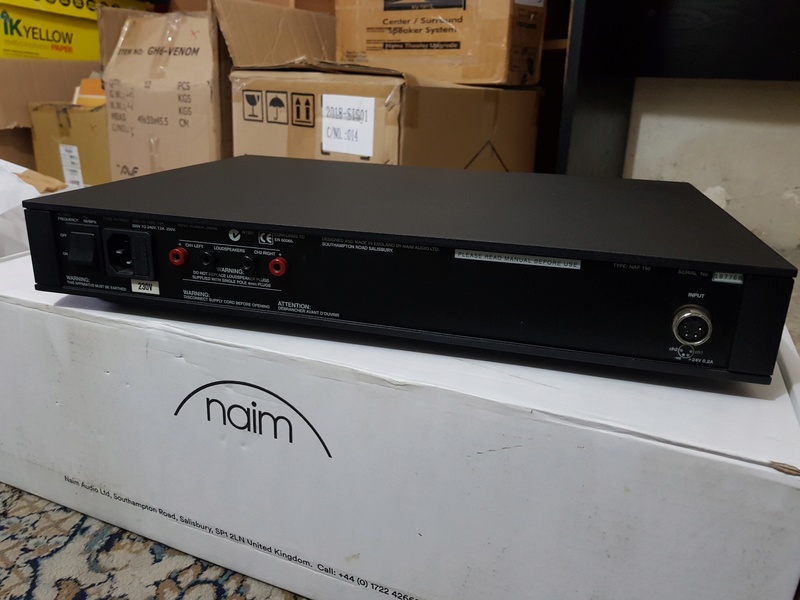 SOLD - Naim Audio Nac 112 (Pre amp) + Nap 150 (Power amp) set  20180511