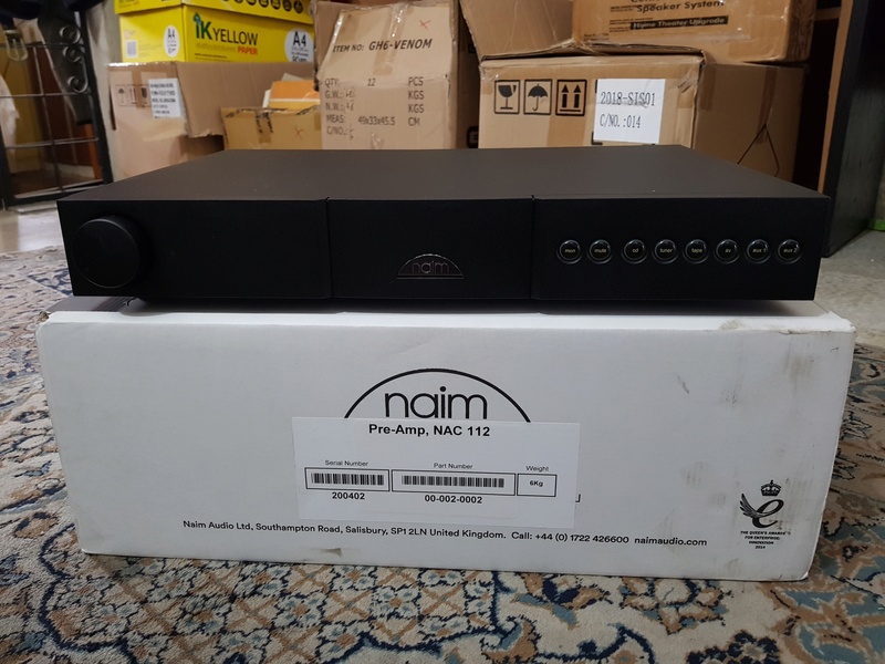 SOLD - Naim Audio Nac 112 (Pre amp) + Nap 150 (Power amp) set  20180514