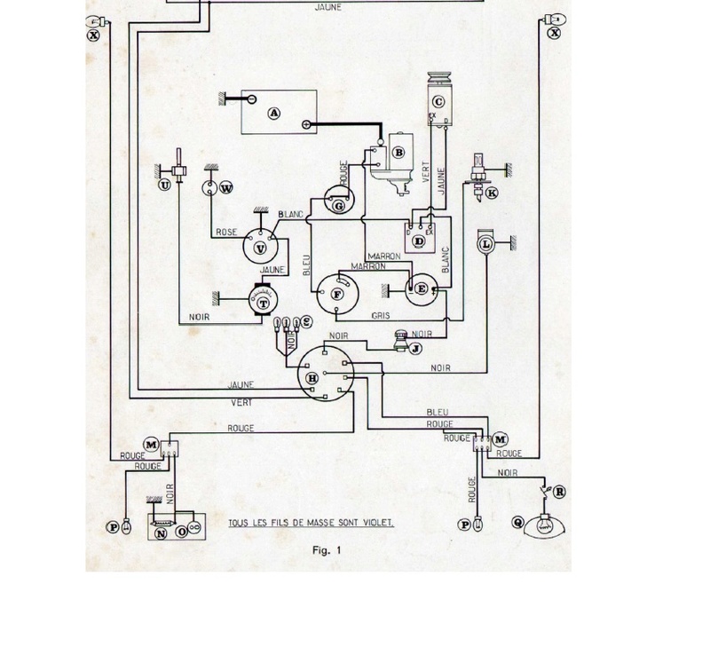 Massey Fergusson 135 qui ne demarre pas. Schema10