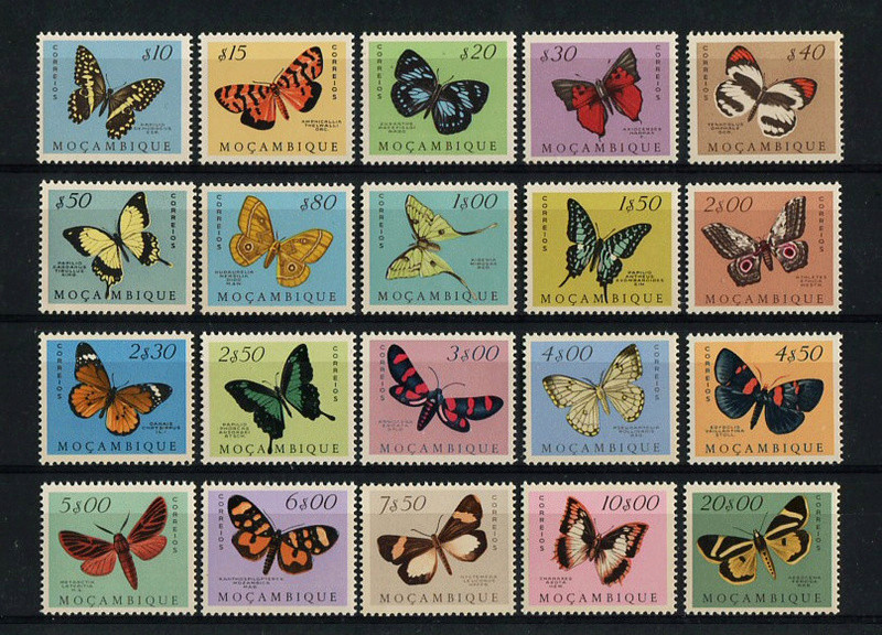 Me pierden los sellos de mariposas Borbol10
