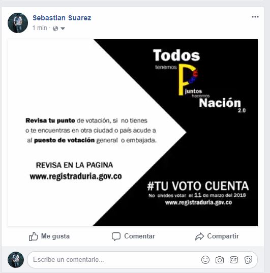 Post Facebook Sebastian Suarez Postfa10