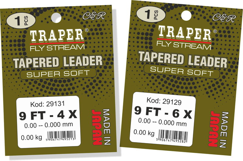 Tapered leader "TRAPER-Super Soft" 4911