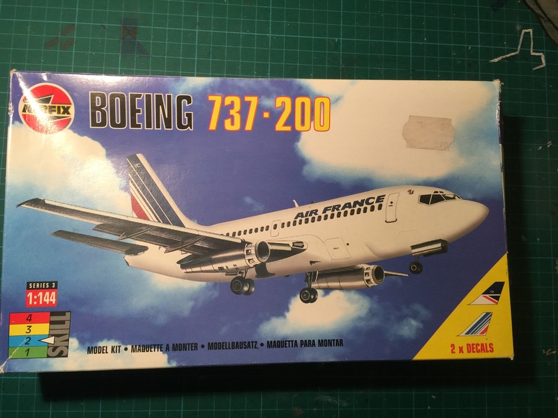 Boeing 737-200 Air France F-GBYC  - Airfix 1/144  Fullsi12