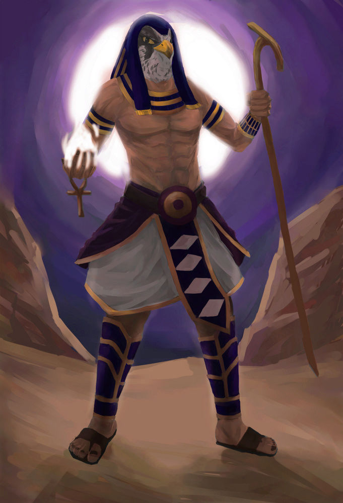 Concours: Les dieux égyptiens - Page 2 Horus11