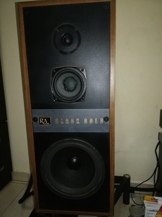 Vintage RA Labs Reference 2A Gold Series 3 way speaker Part_115