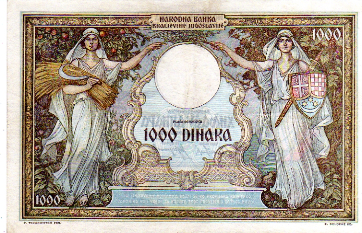LOS BILLETES MAS BONITOS DEL MUNDO Yugosl12