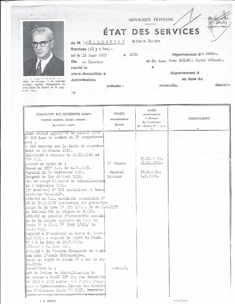 recherche sur Monsieur RAMOGNINO 1e groupe des commando de France Etat_d10