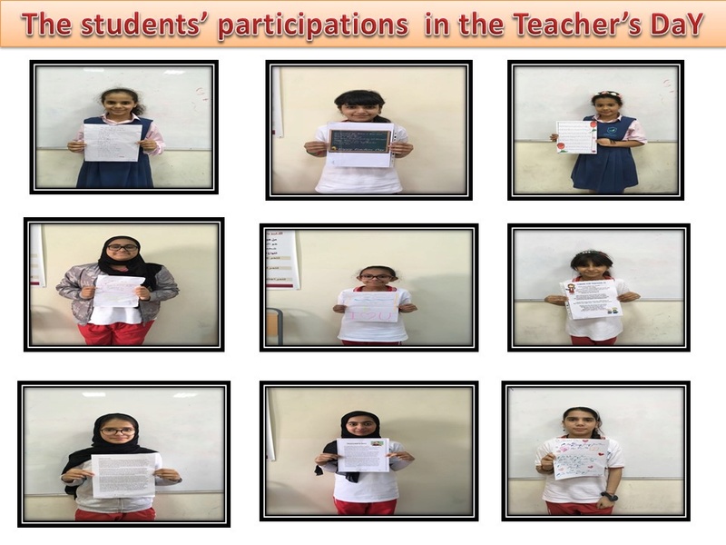 The students’ participations  in the Teacher’s Day Slide311