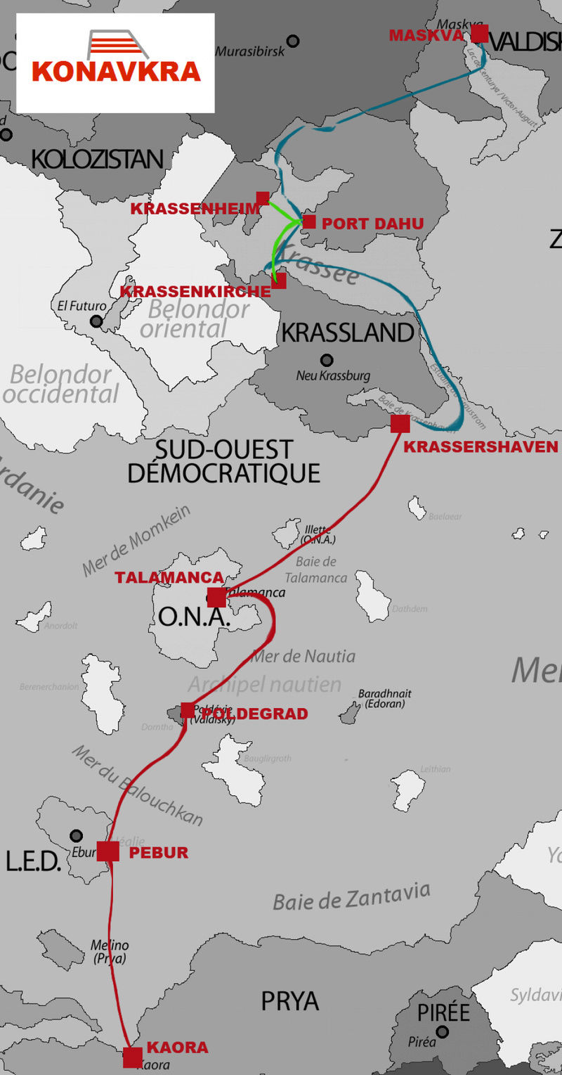 Ligne Océane de la KONAVKRA Konavk10