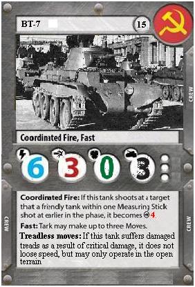 Unnoficial Tanks! BT-7 card Bt-711